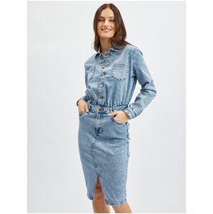 Orsay Light blue denim dress - Women