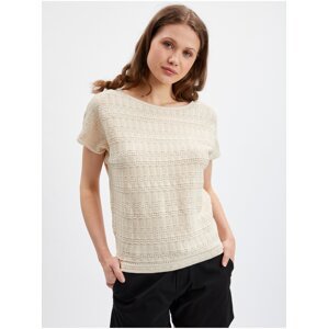 Orsay Beige Womens Beige Sweater T-Shirt - Women