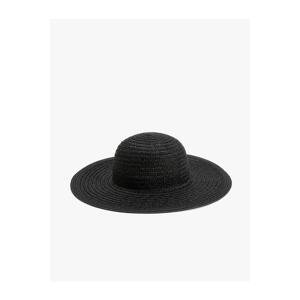 Koton Straw Hat Trilby Textured