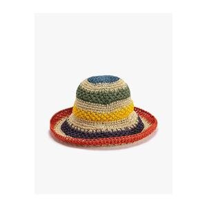 Koton Straw Hat Trilby Multicolored