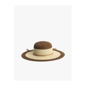 Koton Trilby Straw Hat with Buckle and Braid Detail