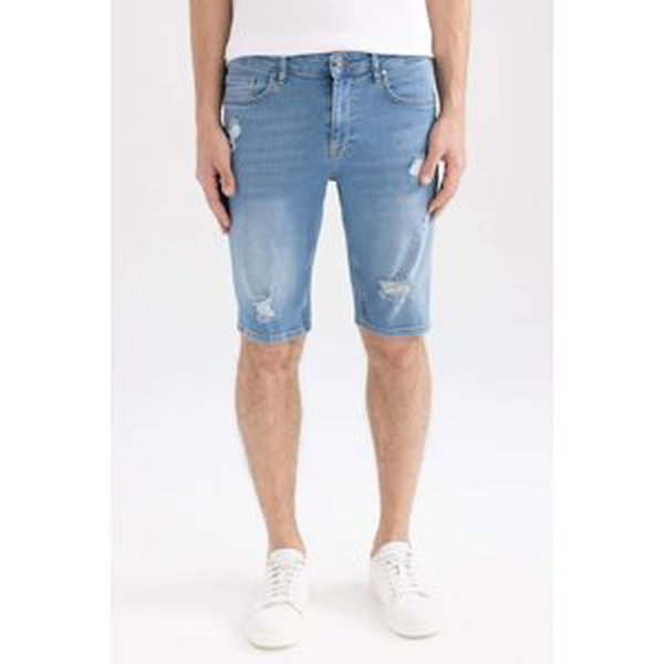 DEFACTO Slim Fit Jeans Bermuda