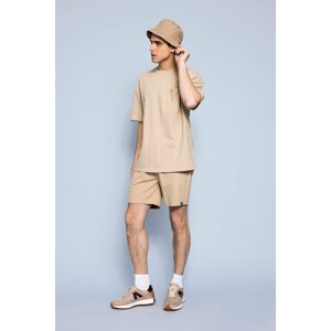 DEFACTO Regular Fit Sweatshirt Fabric Shorts