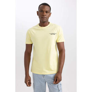 DEFACTO Regular Fit Crew Neck Printed T-Shirt