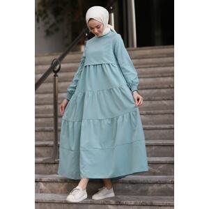 InStyle jednovrstvový detail voľných hidžábových šiat - mäta