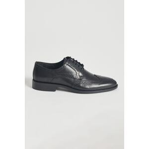 ALTINYILDIZ CLASSICS Men's Black Classic Leather Shoes