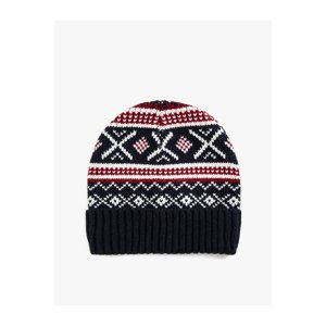 Koton Knitted Hat Patterned Ribbed