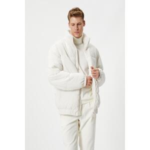 Koton Men's Ecru Jacket