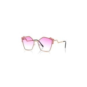 By Harmony Bh Ex671 Gold Pink Women's Sunglasse
