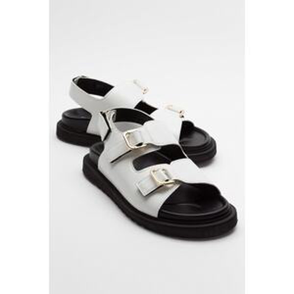 LuviShoes HERMOSA Women's White Sandals