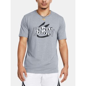 Under Armour Curry Champ Mindset Tee-GRY T-Shirt - Men's