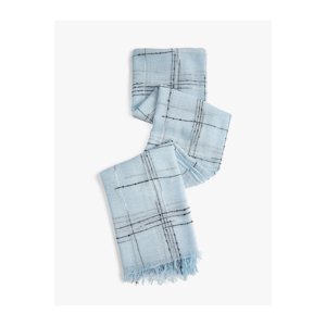 Koton Striped Shawl Tassel Detail