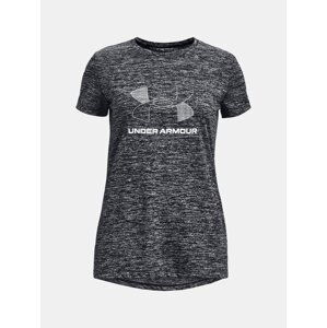 Under Armour T-Shirt UA Tech BL Twist SS-BLK - girls