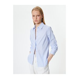 Koton Slim Fit Shirt Buttoned Long Sleeve