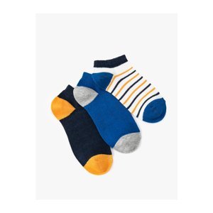 Koton 3-Pack of Booties Socks Multi Color