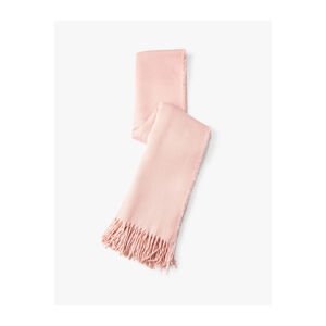 Koton Basic Shawl Tassel Detailed Textured