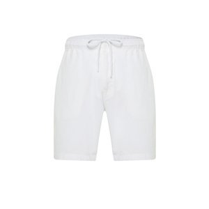 Trendyol White Loose Fit Cotton Lace-up Shorts