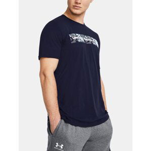 Under Armour T-Shirt UA CAMO CHEST STRIPE SS-BLU - Men