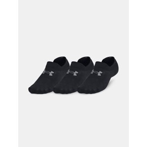 Under Armour UA Essential UltraLowTab 3pk-BLK Socks - unisex