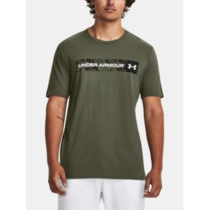 Under Armour T-Shirt UA CAMO CHEST STRIPE SS-GRN - Men