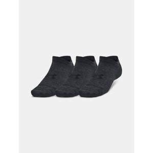 Under Armour Socks UA Essential No Show 3pk-BLK - unisex