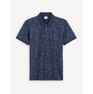 Celio Polo Pique Gevague T-Shirt - Mens