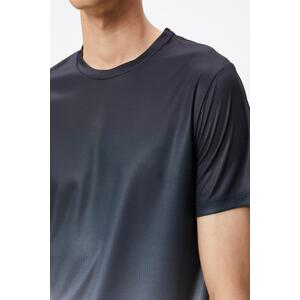 Koton Men's Black Striped T-Shirt