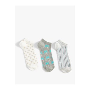 Koton 3-Piece Polka Dot Booties Socks Set