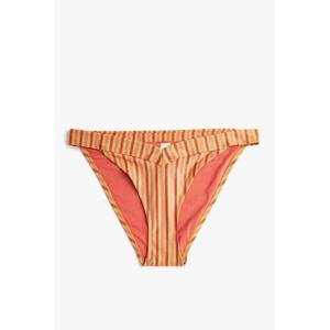 Koton Women's Striped Multicolor Bikini Bottoms