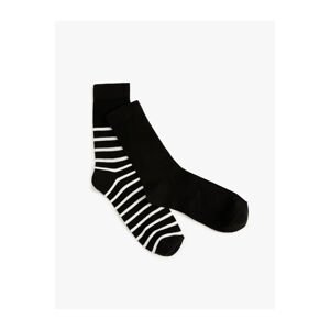 Koton Striped Socks Set of 2