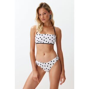 Trendyol Polka Dot Regular Bikini Bottom