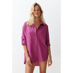 Trendyol Plum Woven Shirt