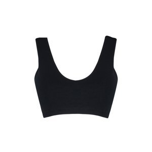 Trendyol Black Seamless/Seamless Support/Shaping Knitted Sports Bra