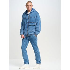 Big Star Man's Jacket Outerwear 130364 Medium Denim-319