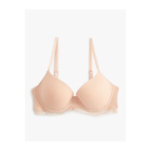 Koton Push Up Bra Underwire Supported Filled Lace