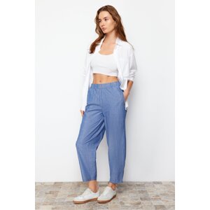 Trendyol Blue Chambre High Waist Balloon Jeans