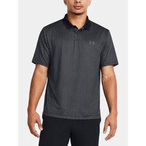 Under Armour T-Shirt UA Perf 3.0 Printed Polo-BLK - Men