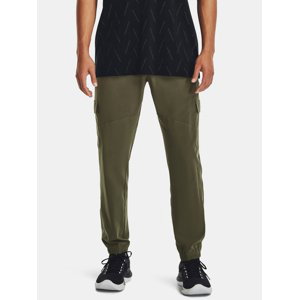 Under Armour Track Pants UA Stretch Woven Cargo Pants-GRN - Men's