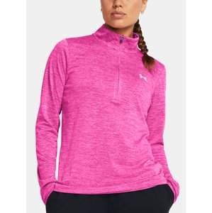 Under Armour Sweatshirt Tech 1/2 Zip-Twist-PNK - Women