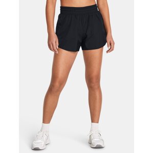 Under Armour Flex Woven 3in Crinkle Sts-BLK Shorts - Women