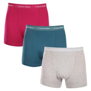 3PACK men's boxers Calvin Klein multicolor