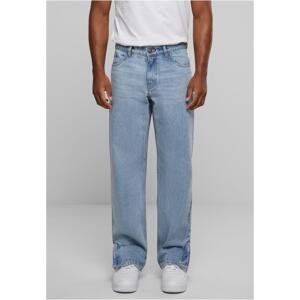 Men's Heavy Ounce Straight Fit Zipped Jeans - Light Blue