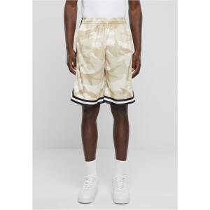 Men's Oversized Mesh Shorts AOP - Camouflage