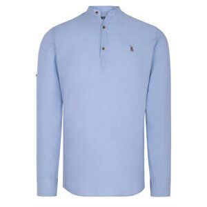 G783 DEWBERRY JUDGE COLLAR MEN'S SHIRT-BLUE