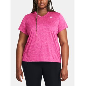 Under Armour T-Shirt Tech SSV - Twist&-PNK - Ladies