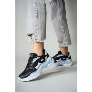 Riccon Women's Sneakers 0012152 Black, White, Blue