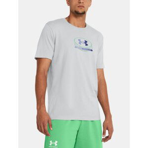 Under Armour T-Shirt UA GLOBAL LOCKERTAG SS-GRY - Men