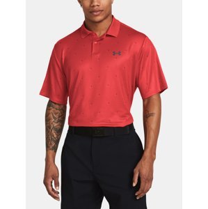Under Armour T-Shirt UA Perf 3.0 Printed Polo-RED - Men's