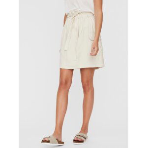 Cream skirt VERO MODA Venus