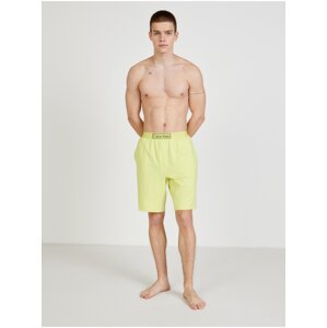 Yellow Men's Calvin Klein Underwear Shorts - Men's